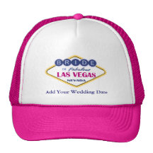 Las Vegas Bride Hat.