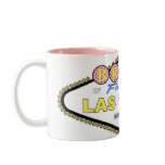 Las Vegas BRIDE Polka Dots Two Tone Mug
