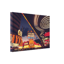 Las Vegas Casinos Gallery Wrapped Canvas