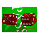 Las Vegas Dice II (card)