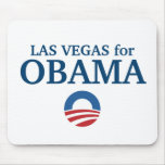 LAS VEGAS for Obama custom your city personalised Mouse Mats