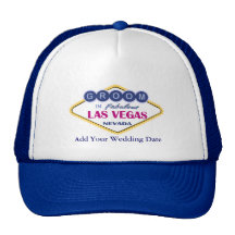 Las Vegas Groom Hat.