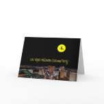 Las Vegas Halloween Costume Party Invitaton Card