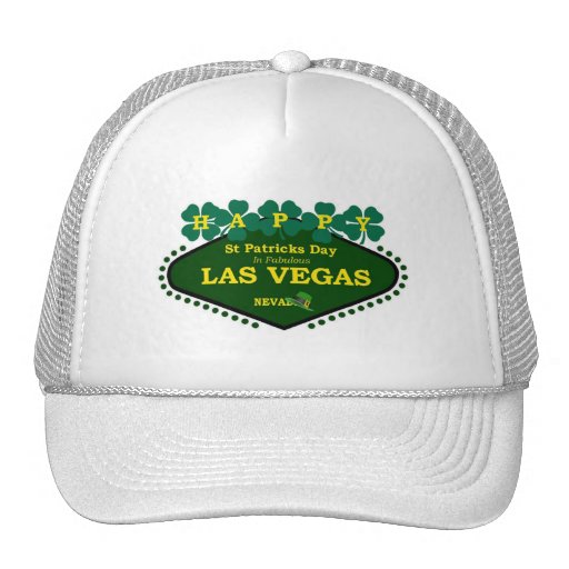 Las Vegas Happy St. Patrick's Day Hat