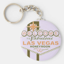 Las Vegas Honeymoon Key Chains