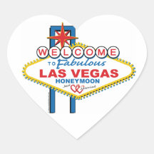 Las Vegas Honeymoon Sticker