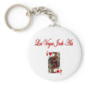 Las Vegas Jack-Ass Hearts Keychain