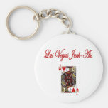 Las Vegas Jack-Ass Hearts Keychain