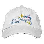Las Vegas Just Married embroidered hats