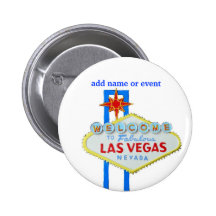Las Vegas Name Badge Buttons