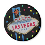 Las Vegas Party Magnet