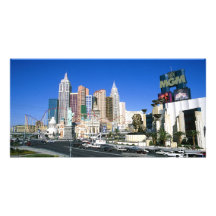 Las Vegas Personalized Photo Card