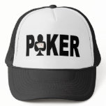Las Vegas POKER Player Lucky Cap hats