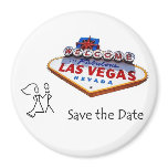 Las Vegas Save the Date B&G Magnet