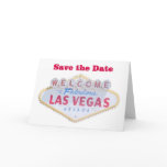 Las Vegas Save the Date Cards