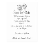 Las Vegas Save the Date Post Cards