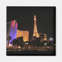 Las Vegas Skyline Refrigerator Magnet