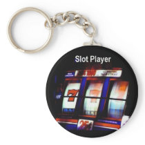 Las Vegas Slot Player 777 Keychain