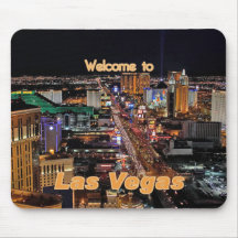 Las Vegas Strip at Night Mousemat