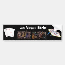 Las Vegas Strip Bumper Sticker