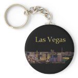 Las Vegas Strip Keychain Night time