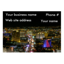 Las Vegas Strip North Business Card