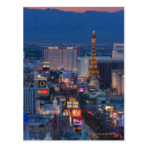 Las Vegas Strip Postcard