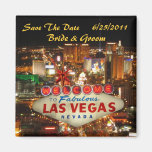 Las Vegas Strip Save The Date Magnet