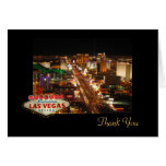 Las Vegas Strip Thank You Card