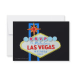 Las Vegas Theme Party RSVP enclosure invitations