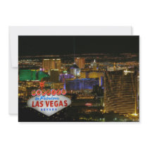 Las Vegas Wedding Invitation