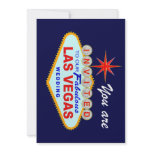 Las Vegas Wedding Invite invitations