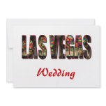 Las Vegas Wedding Save the Date invitations