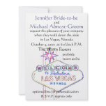 Las Vegas Wedding : walk down the aisle invitations