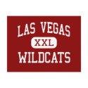 Las Vegas - Wildcats - High - Las Vegas Nevada postcards