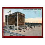 LaSalle Street Railway Station, Chicago Vintage Postcards