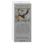 Lascaux Giant Deer rack cards
