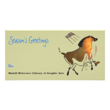 Lascaux Horse Photo Greeting Card