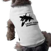 Laser-Guided Democracy / Peace through Firepower pet clothing