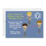 Laser Tag Birthday Party Invitation