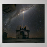 Laser Towards Milky Ways Centre Posters