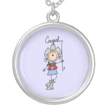Lasso Cowgirl T-shirts and Gifts Pendant