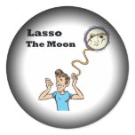 Lasso the moon stickers