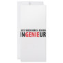 Lasst mich durch ich bin Ingenieur Rack Card