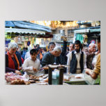 Last bread on the market print