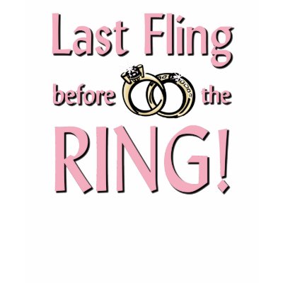 Last fling before the ring t-shirt by bachelorbachelorette