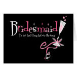 Last Fling Bridesmaid cards