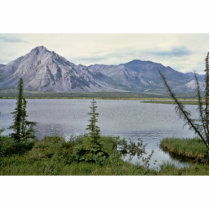 Last Lake along Sheenjek, Arctic National Wildlife Photo Cut Outs