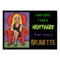 Last night, I had a NIGHTMARE that I was a... - ca