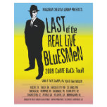 Last of the Real Live Bluesman Tour flyers